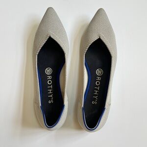 Rothy's the Point Flax Birdeye 8